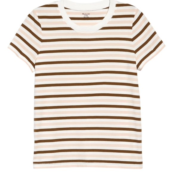 Madewell Tops - Madewell Northside Vintage Striped Cotton T-shirt